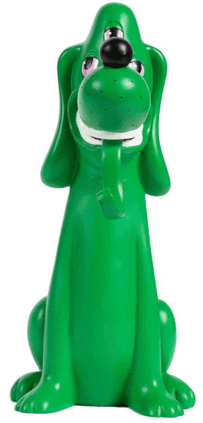 Kenny Scharf, ‘Dogeyeguy’, 2004, Sculpture, Painted Resin, Cereal Art, 