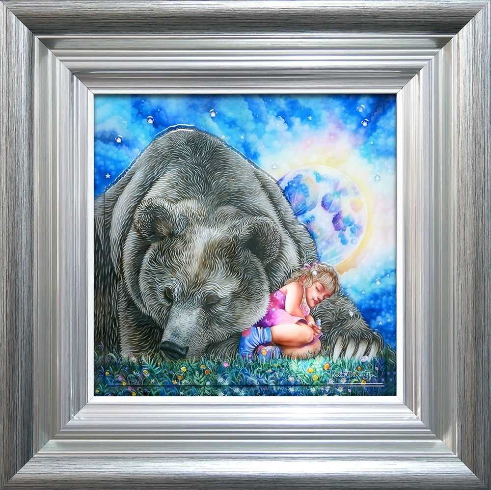 Kerry Darlington, ‘Moon Bear’, 2014, Print, Unique Limited Edition on board with gloss resin finish. Featuring raised 3D elements., null, Framed