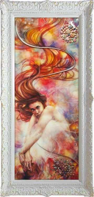 Kerry Darlington, ‘Pandora’, 2013, Print, board with gloss resin finish. Featuring raised 3D elements., null, Framed