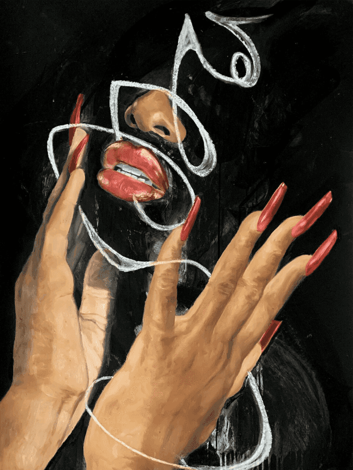 Khari Turner, ‘Red Tides Moon Glow’, 2020, Print, Epson Somerset Velvet 255 GSM, null, 