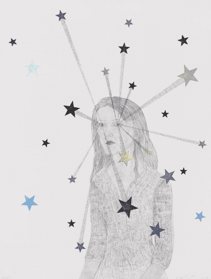Kiki Smith, ‘Promising’, 2018, Print, Lithograph with silk screen and foil, null, Numbered