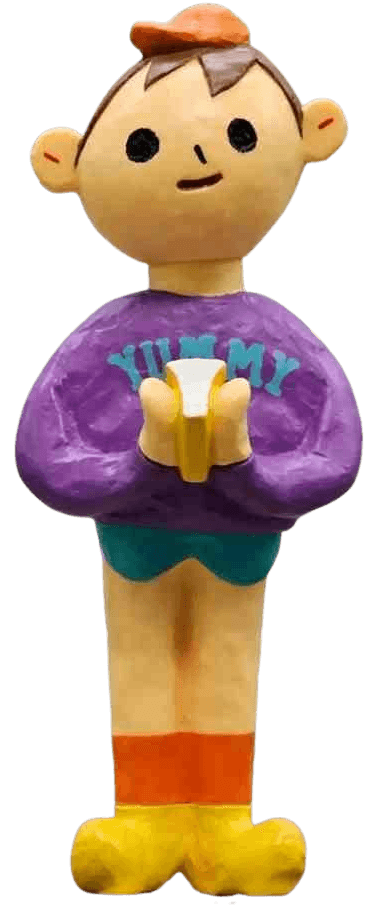Kila Cheung, ‘Siu Ming The Reader (Purple - Yummy)’, 2023, Sculpture, Vinyl, How2work, 