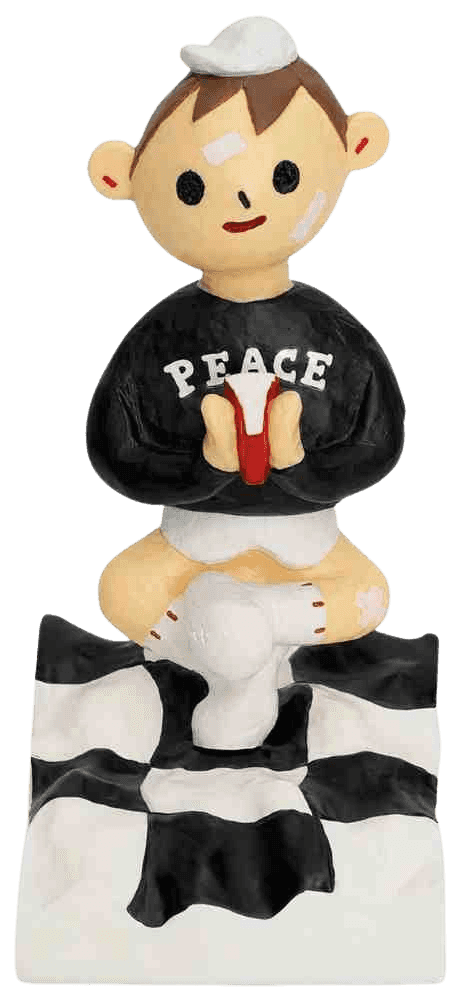 Kila Cheung, ‘Siu Ming The Reader (The Checker)’, 2021, Sculpture, Vinyl, How2work, 