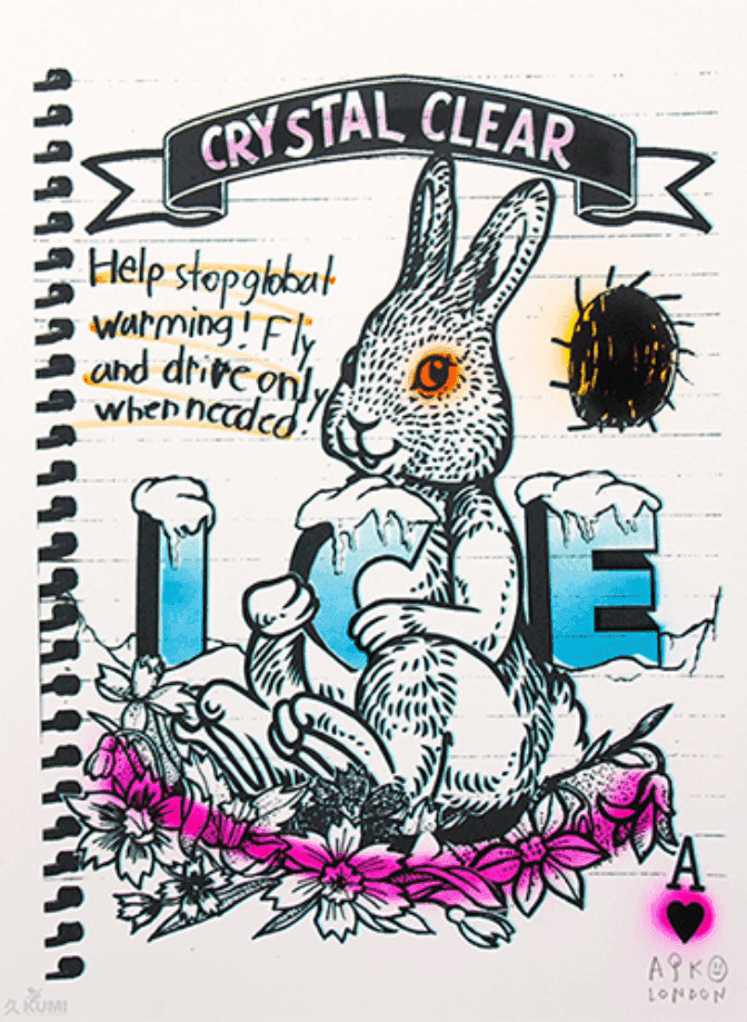 Lady Aiko, ‘Crystal Clear’, 2008, Print, Screenprint, null, Numbered