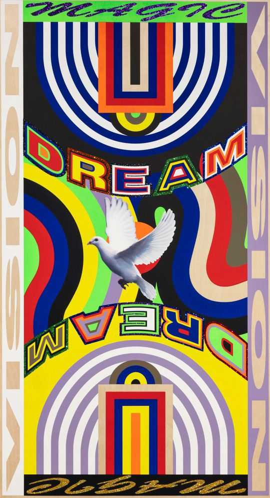 Lakwena, ‘Magic’, 12-10-2022, Print, 13 colour screenprint on Birch Plywood (9mm), Vigo Gallery, Numbered