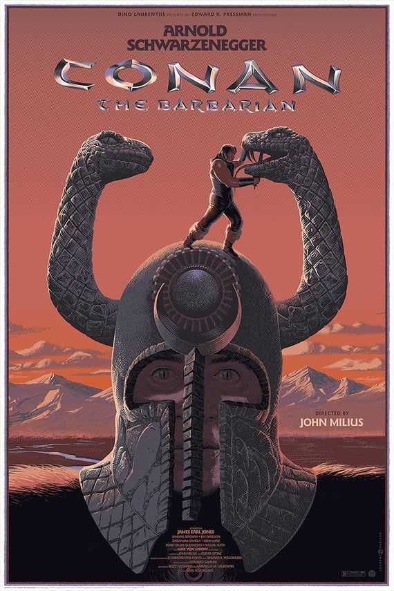 Laurent Durieux, ‘Conan The Barbarian’, 2018, Print, Screen Print, Mondo, Numbered