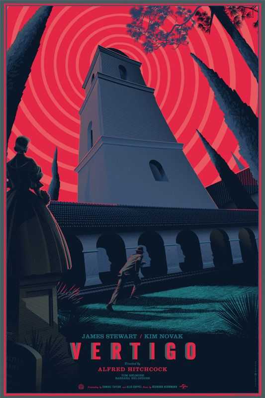 Laurent Durieux, ‘Vertigo’, 2014, Print, Screen Print, Mondo, Numbered