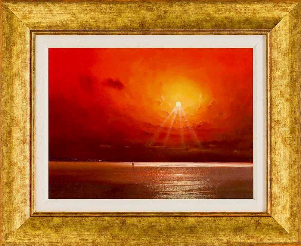 Lawrence Coulson, ‘Shoreline Red’, 2014, Print, Giclee on board, Castle Fine Art, Numbered