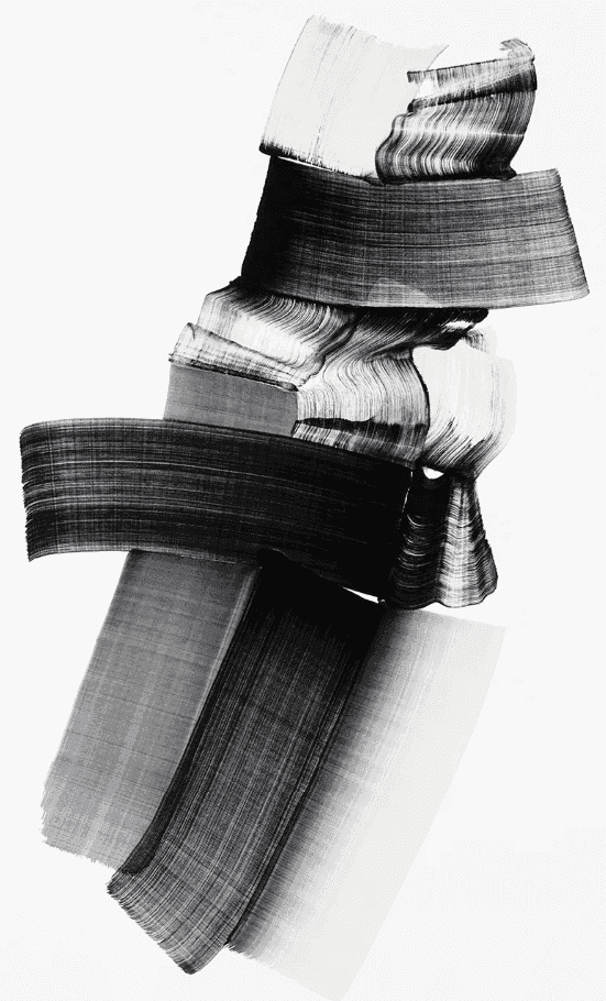 Lee Bae, ‘Brushstroke’, 2024, Print, Piezography on 350gsm Museum Etching paper, PERROTIN, Numbered
