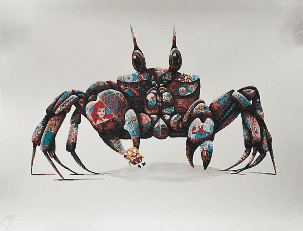 Louis Masai, ‘Under the Sea - Main Edition’, 2023, Print, 22 colour screen print on 330 gsm Somerset paper, Graffiti Prints, 
