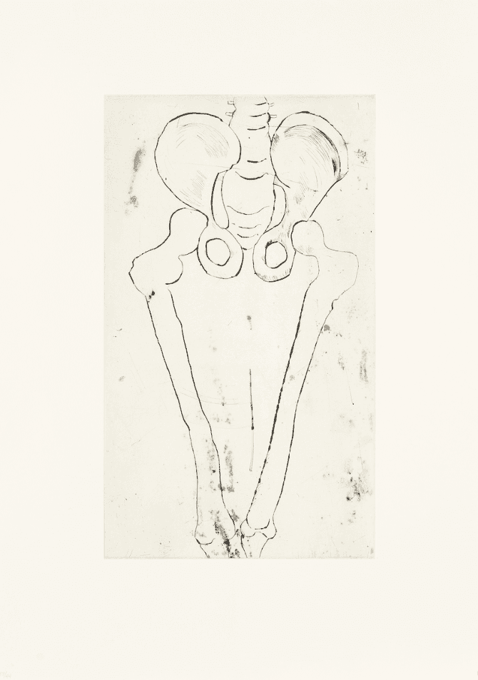 Louise Bourgeois, ‘Anatomy VIII’, 1990, Print, Etching, null, 