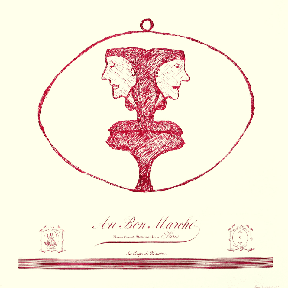 Louise Bourgeois, ‘Caryatid’, 2001, Print, Lithograph on Okawara paper, null, 