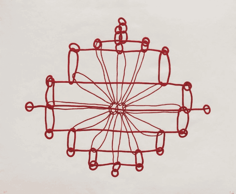 Louise Bourgeois, ‘Crochet II’, 1998, Print, Mixografía® print on handmade paper, Mixografia, Numbered