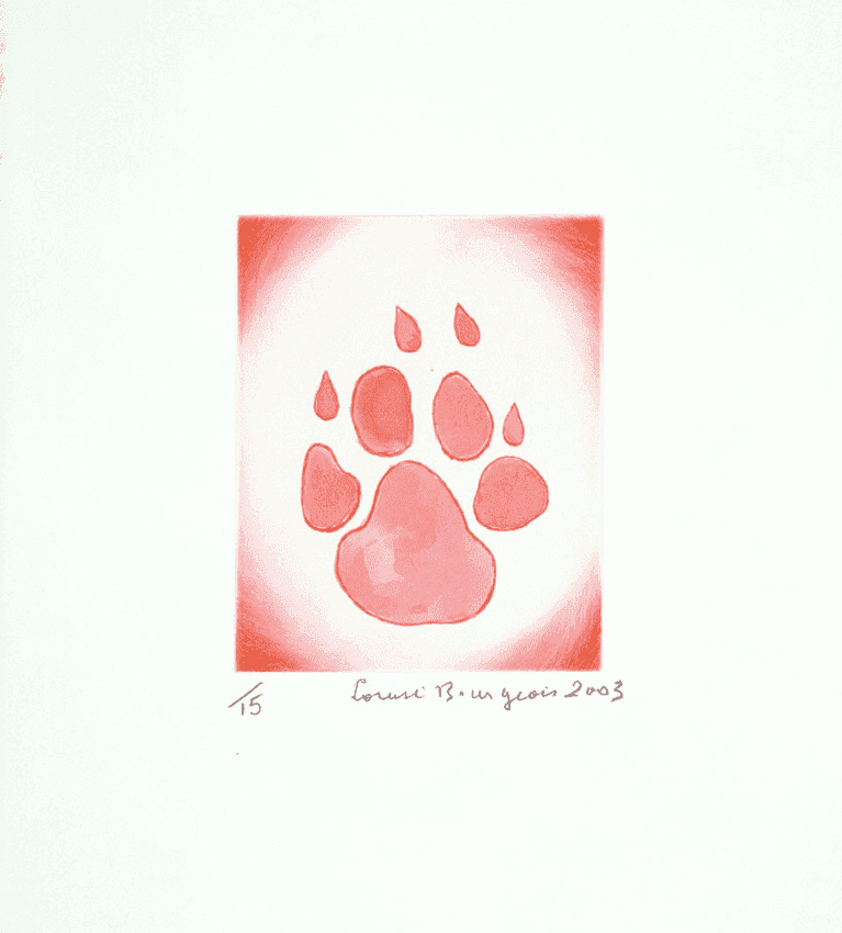 Louise Bourgeois, ‘Determination’, 2003, Print, Drypoint and watercolor on paper, null, Numbered