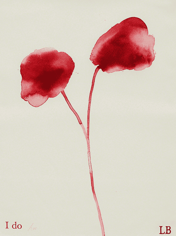 Louise Bourgeois, ‘I Do’, 2010, Print, Digital print in colors, on fabric, the full sheet., null, Numbered