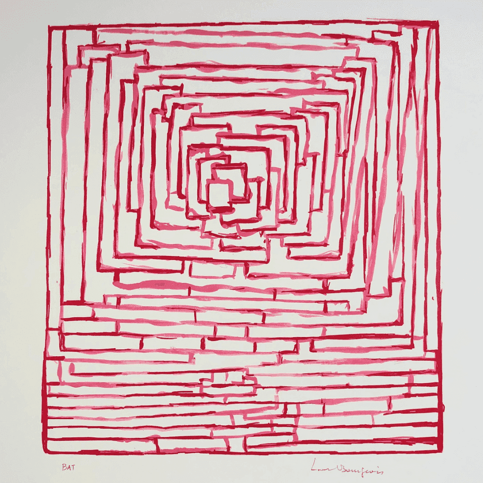 Louise Bourgeois, ‘Insomnia’, 1996, Print, Lithograph in red on wove paper, Fundaçao Bienal,