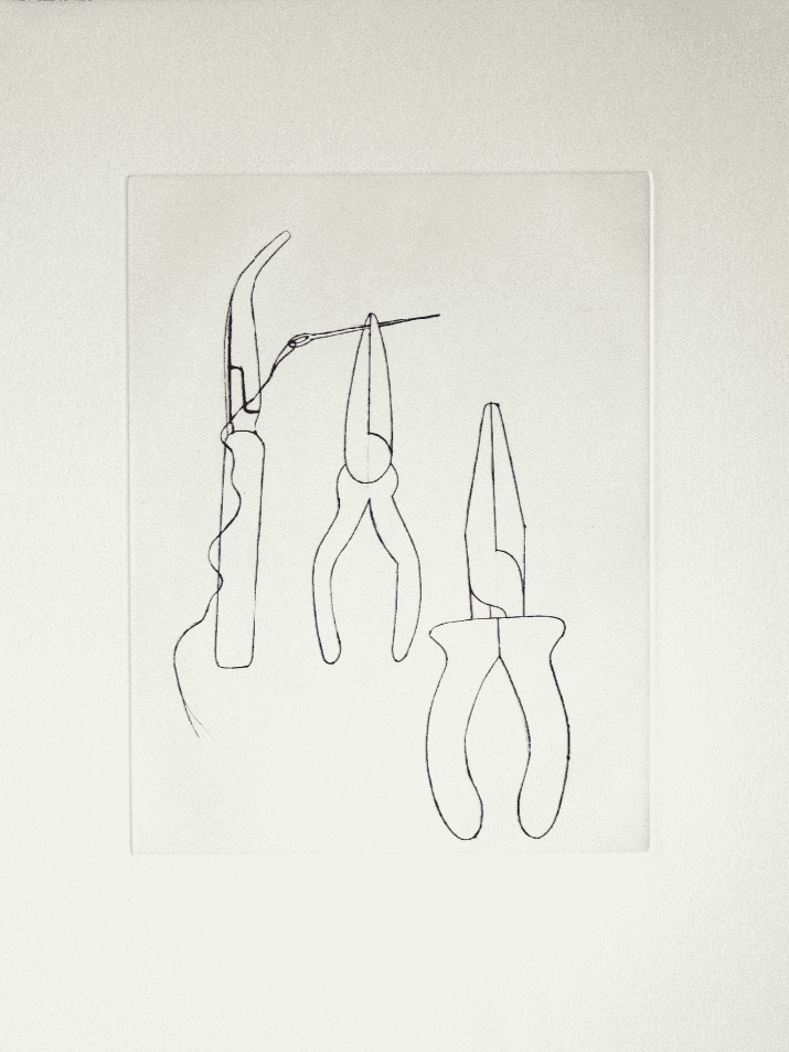 Louise Bourgeois, ‘La Réparation’, 2003, Print, Engraving, Harlan & Weaver, 