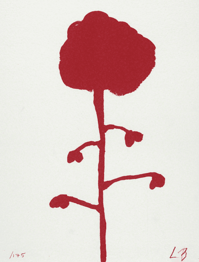 Louise Bourgeois, ‘Les Fleurs’, 2009, Print, Silkscreen on Magnani paper, null, Numbered