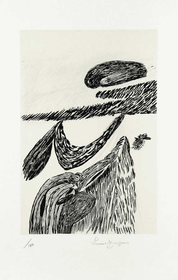 Louise Bourgeois, ‘Lithographie II’, 1985, Print, Lithograph, null, Numbered