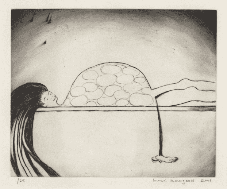 Louise Bourgeois, ‘Medical Print’, 2001, Print, Drypoint on custom handmade paper with "LB" watermark, Harlan & Weaver, Numbered, Dated