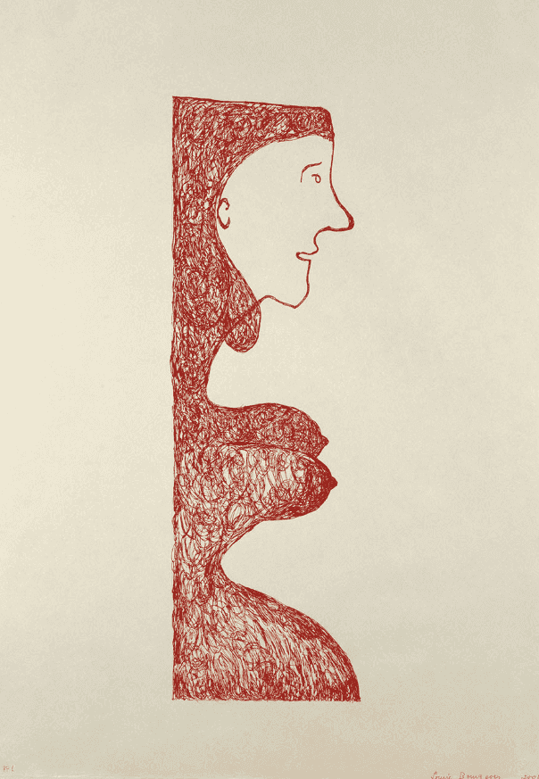 Louise Bourgeois, ‘Pregnant Caryatid’, 2001, Print, Color lithograph on Okawara paper, null, Numbered, Dated