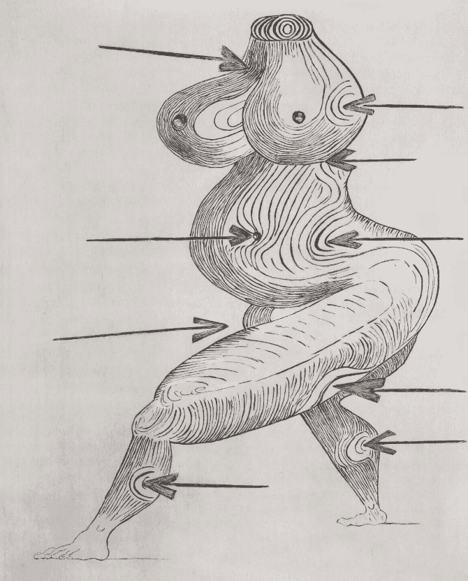 Louise Bourgeois, ‘Sainte Sebastienne’, 1992, Print, Drypoint on Somerset Satin paper, null, 