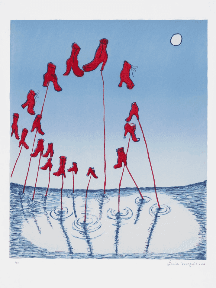 Louise Bourgeois, ‘The Night’, 2001, Print, Lithograph, null, Numbered, Dated