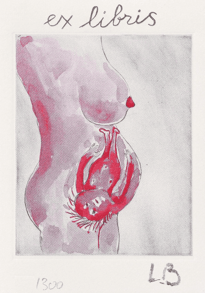 Louise Bourgeois, ‘The Reticent Child’, 2005, Print, Lithograph in colours with embossing, on wove, Salon Verlag, Numbered