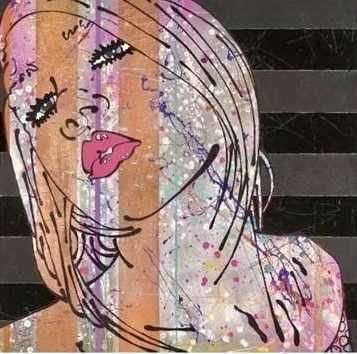 Louise Dear, ‘Crush ll’, 2021, Print, Giclee On Canvas, Castle Fine Art, Numbered, Framed