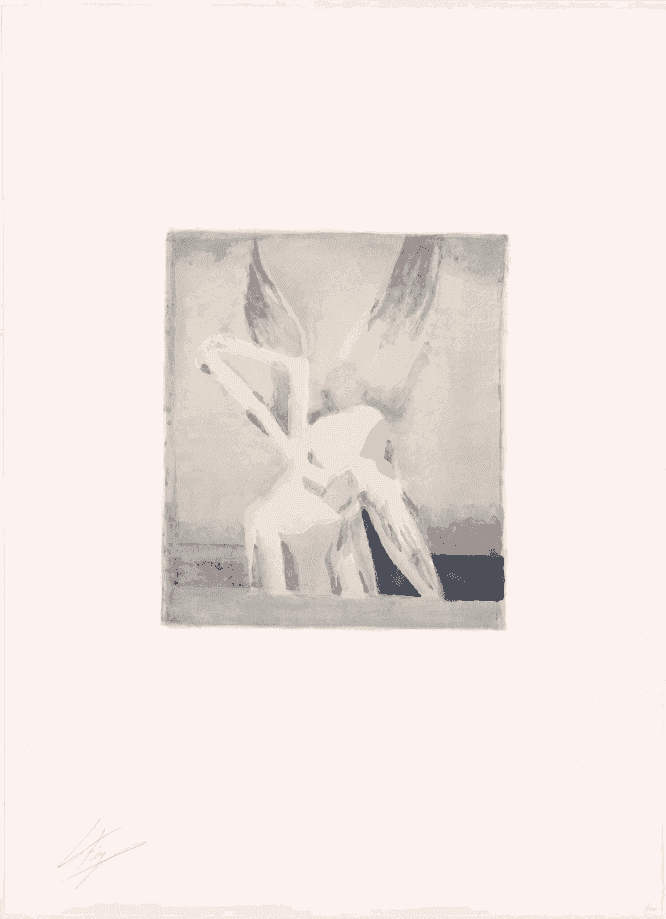 Luc Tuymans, ‘Angel’, 2004, Print, Original lithograph printed in colours from 11 stones on Arches Velin 250 gram/m2 paper., Edition Copenhagen, Numbered