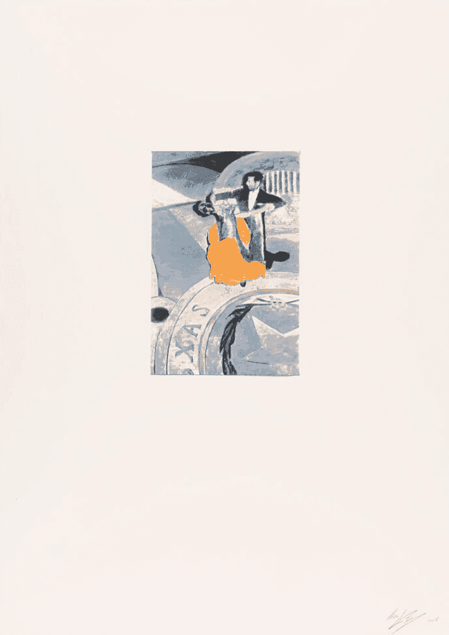 Luc Tuymans, ‘Ballroom Dancing’, 2007, Print, Silkscreen on Somerset Velvet 300 g/ m2 paper, Stedelijk Museum, Numbered