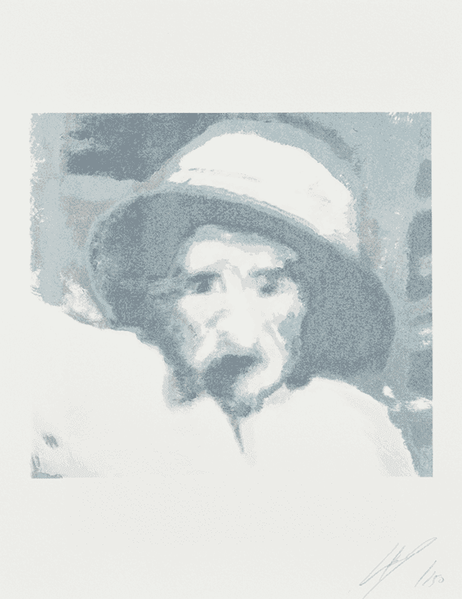 Luc Tuymans, ‘Issei Sagawa’, 2021, Print, Screenprint in seven colours on BFK Rives, 250g, Cahiers d'Art x Fondation Beyeler, Numbered