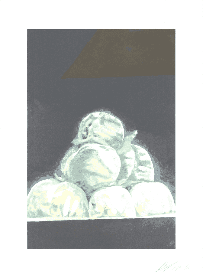 Luc Tuymans, ‘Peaches’, 2013, Print, Serigraph, Ludion, 