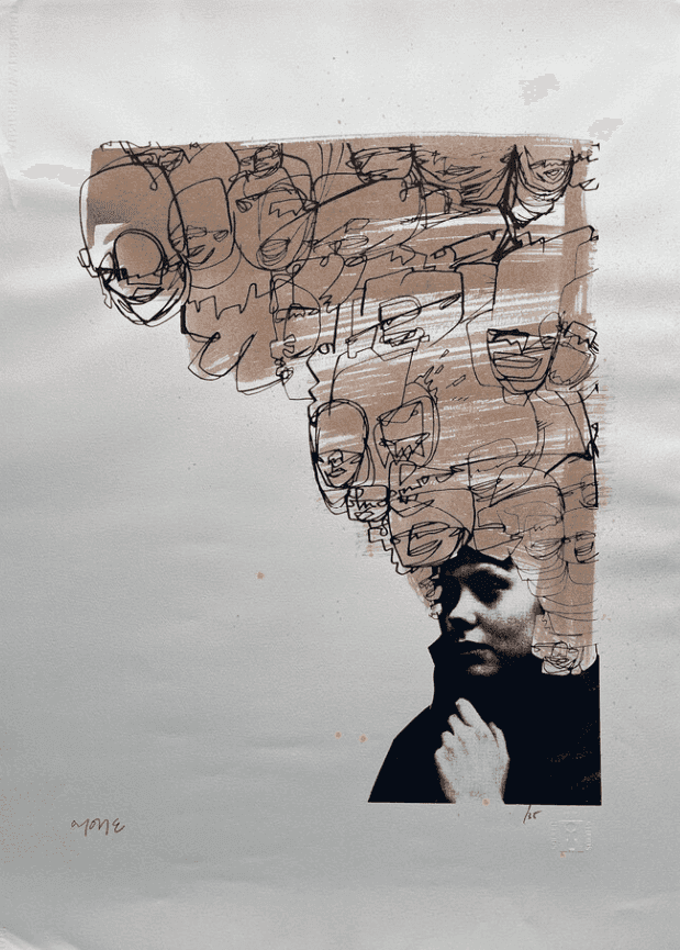 Lucas Price (Cyclops), ‘Schizophrenia’, 2007, Print, Screen Print, Souled Out Studios, Numbered
