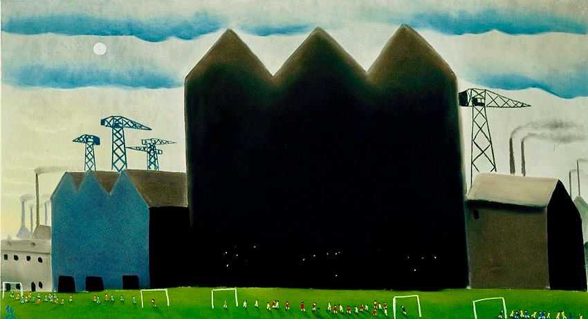 Mackenzie Thorpe, ‘Southbank, Sunday Morning’, 2017, Print, Giclee on paper, Castle Fine Art, Numbered, Framed