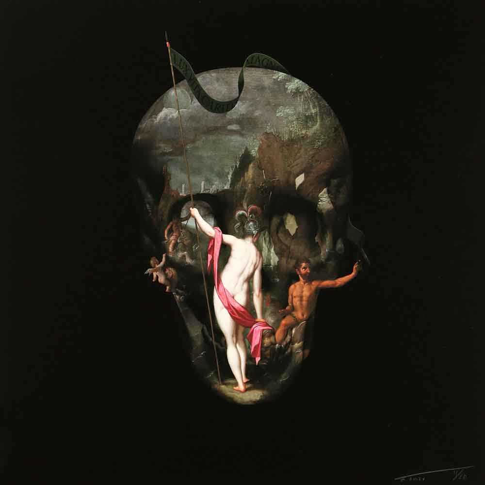 Magnus Gjoen, ‘Lux Vita Caritas’, 19-08-2021, Print, Archival pigment inks on 310gsm German etching paper, Art Republic, Numbered
