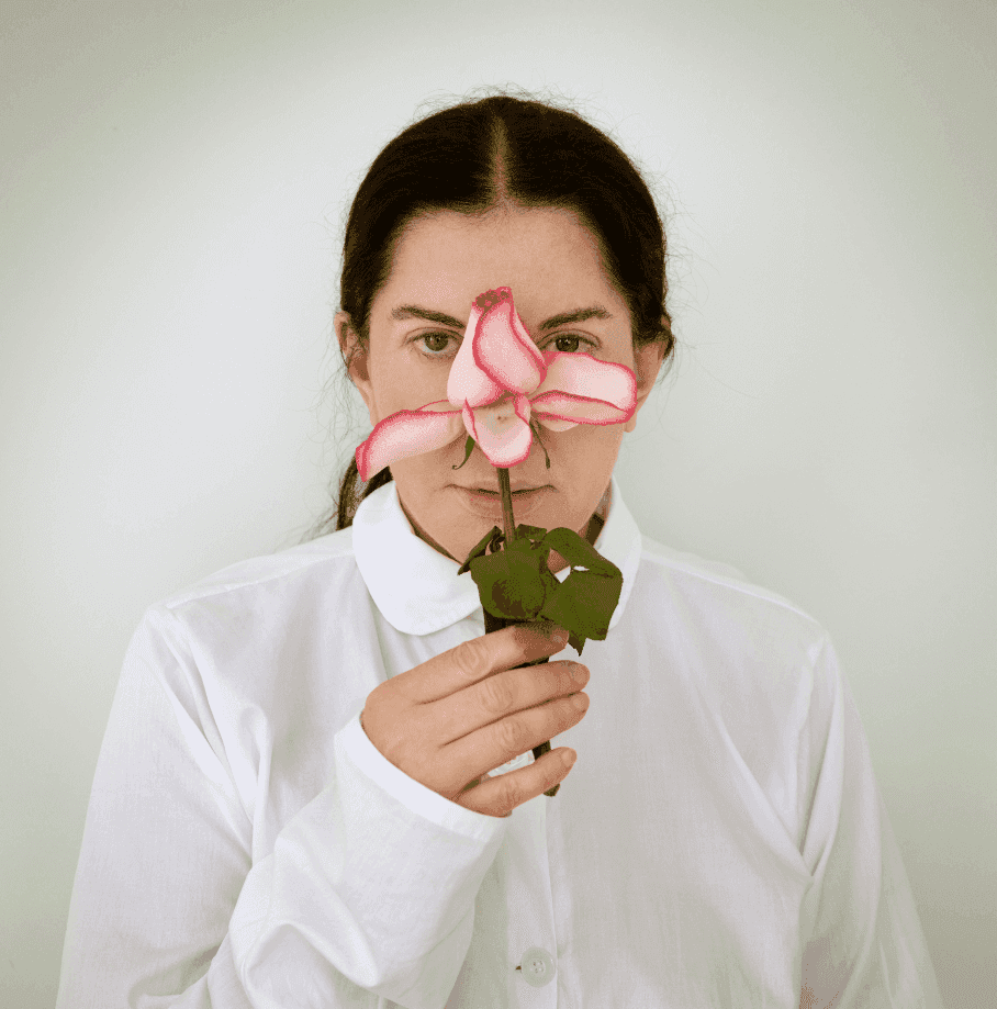 Marina Abramovic, ‘Artist Portrait with Rose (Small)’, 2013, Photography, Fine art pigment print, null, 