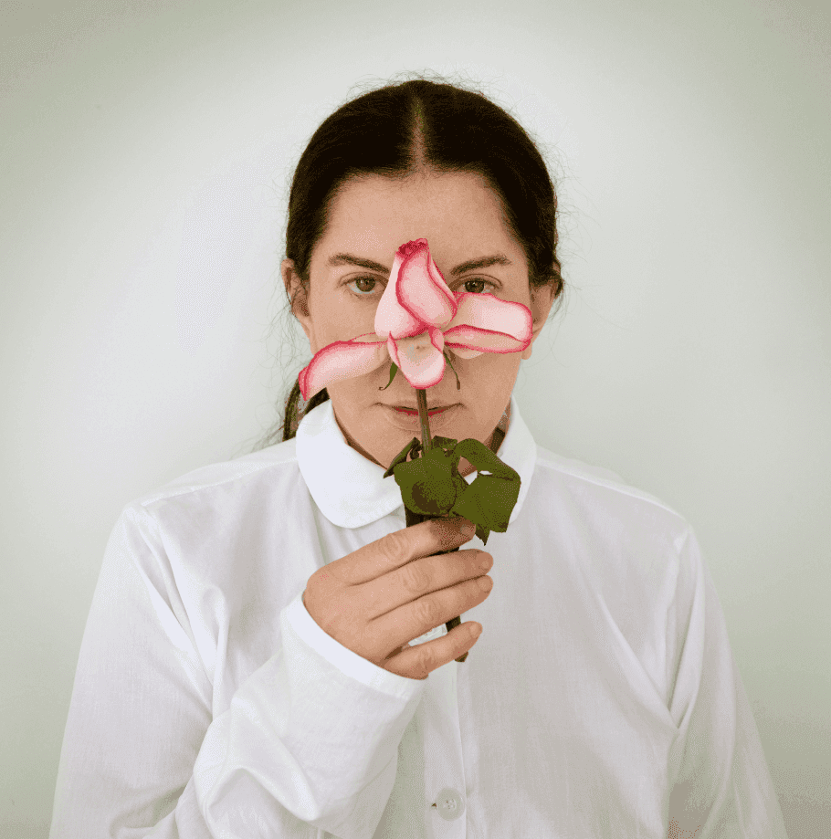 Marina Abramovic, ‘Artist Portrait with a Rose (Large)’, 2013, Photography, Fine art pigment print, null, 
