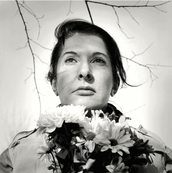 Marina Abramovic, ‘Portrait with Flowers’, 2009, Photography, Archival pigment print, null, 
