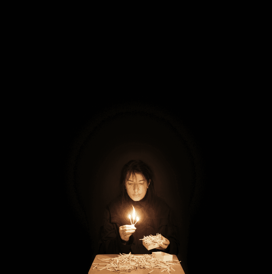 Marina Abramovic, ‘Portrait with Matches’, 2022, Photography, Archival pigment print, null, 