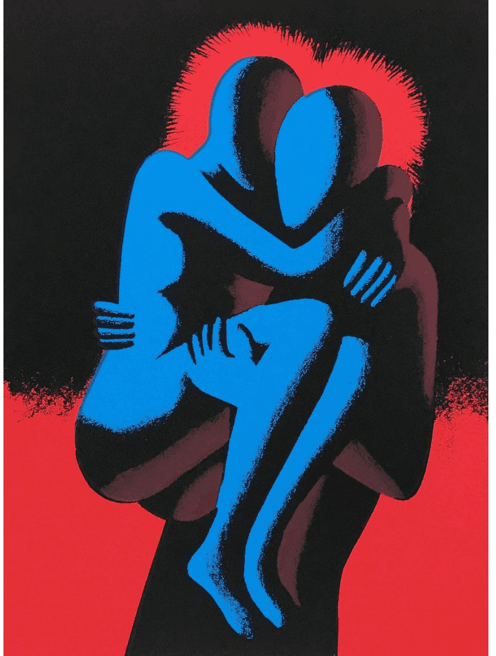 Mark Kostabi, ‘Heartshare’, 1993, Print, Serigraph, null, Numbered, Dated