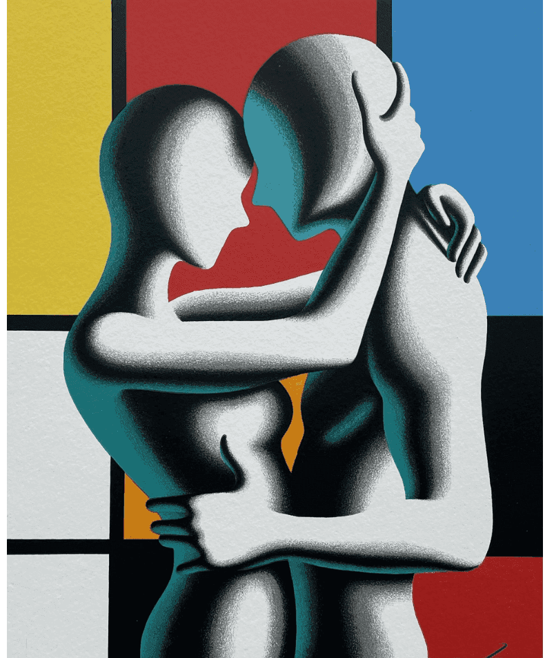 Mark Kostabi, ‘Modern Love’, 2021, Print, Serigraph, null, Numbered