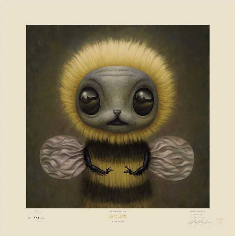 Mark Ryden, ‘Bee’, 20-10-2020, Print, Offset lithograph, Porterhouse Fine Art Editions, Numbered