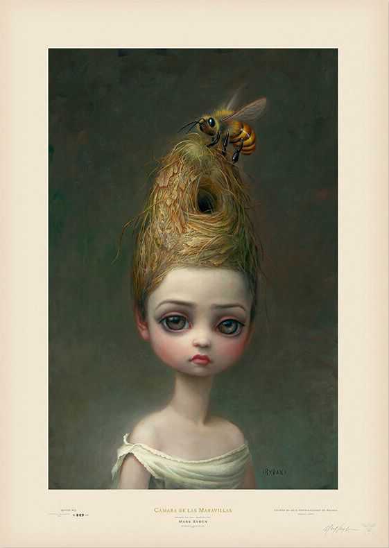 Mark Ryden, ‘Queen Bee’, 21-11-2016, Print, Offset lithograph, Porterhouse Fine Art Editions, Numbered