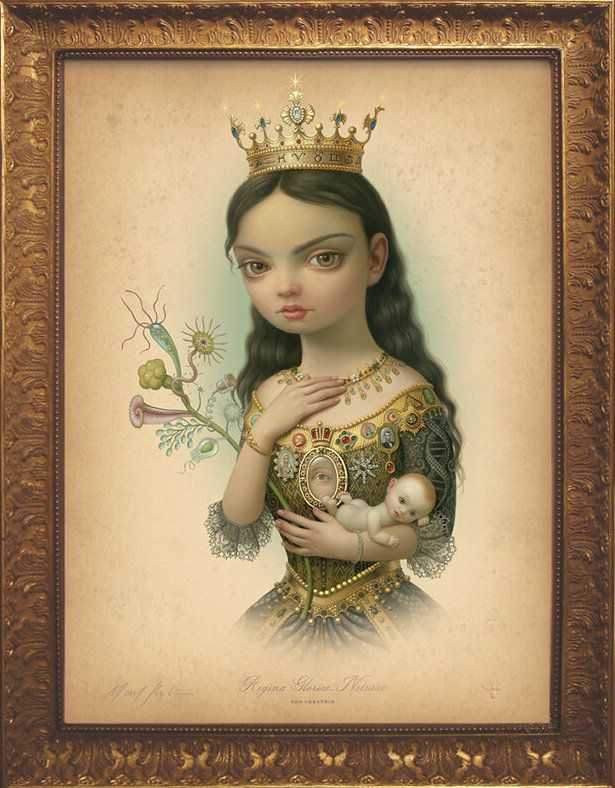 Mark Ryden, ‘Regina Gloriae Naturae (The Creatrix)’, 2006, Print, Pigment print, Porterhouse Fine Art Editions, Numbered, Framed