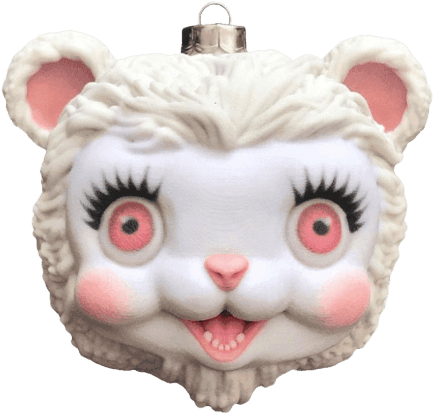 Mark Ryden, ‘Snow Yak Ornament’, 20-11-2017, Sculpture, Three dimensional color jet printing technology, Porterhouse Fine Art Editions, Numbered