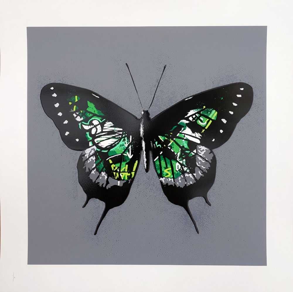 Martin Whatson, ‘Butterfly (Green)’, 2017, Print, Screenprint on 300gsm somerset paper, Rex Romae, Numbered, Dated