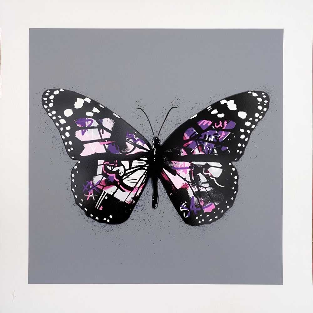 Martin Whatson, ‘Butterfly (Purple)’, 2017, Print, Screenprint on 300gsm somerset paper, Rex Romae, Numbered, Dated