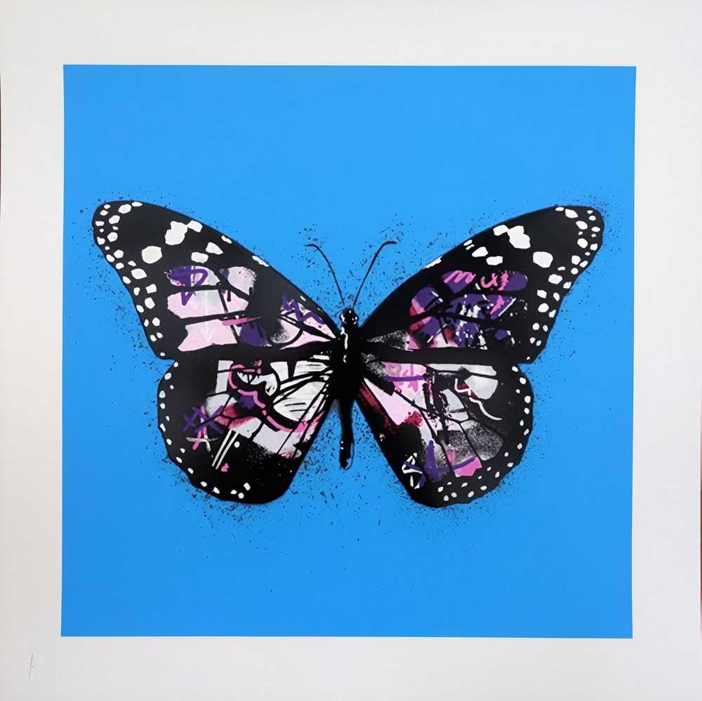 Martin Whatson, ‘Butterfly (Purple) (Special Edition)’, 2017, Print, Screenprint on 300gsm somerset paper, Rex Romae, Numbered, Dated