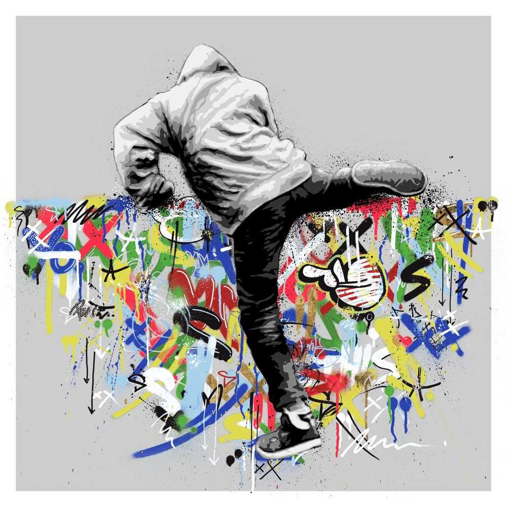 Martin Whatson, ‘Climber’, 2014, Print, 18 colour screenprint on 300gsm somerset paper, Graffiti Prints, Numbered, Dated